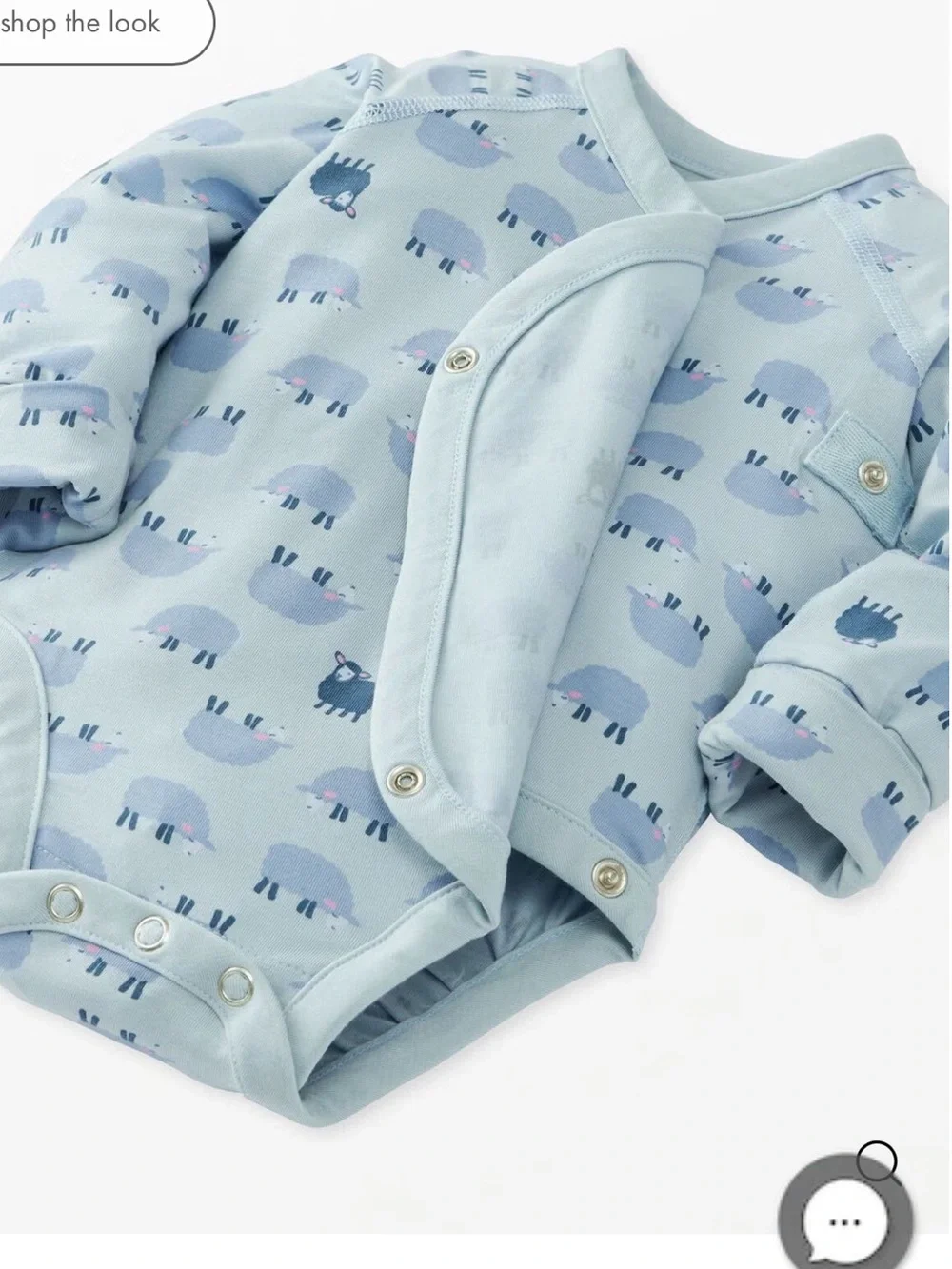 Hanna Andersson Baby Layette Wrap Top & Wiggle Pants in HannaSoft™ 18-24m